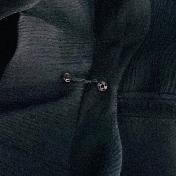 Zac Posen Black Silk Dress Size 8 - Picture 4 of 6